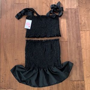 Black Two Piece Set